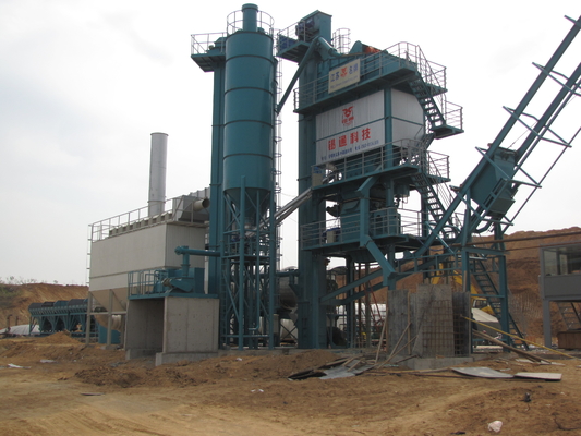30T Asphalt Tank 160T Asphalt Drum Mix Plant 450KW Total Power For Expressway