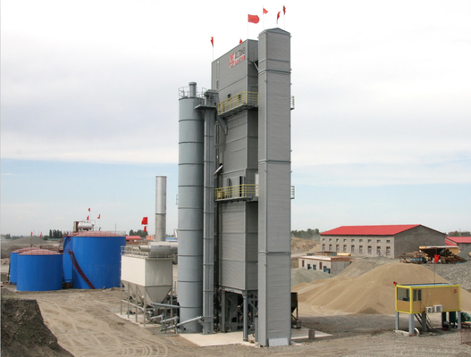 240T Inodorous & Pitch Fume Free Asphalt Mixing Machine With Pulse Dust Collector