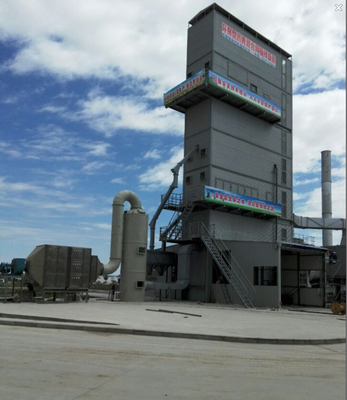 Negative Pressure Dust Collection Asphalt Mixing Machine With 260tph Aggregate Hoister