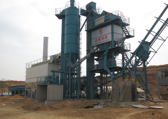 30T Diesel Tank Hot Mix Asphalt Plant Draught Fan Negative Pressure Regulation