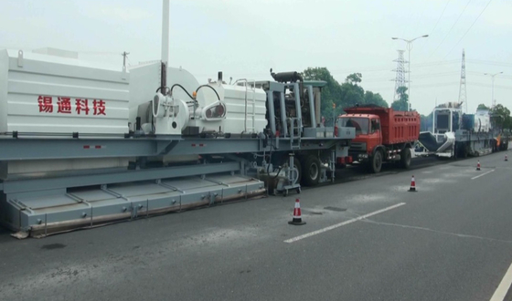 Hot Wind Circulation Hot In Place Asphalt Recycling Machine 500 ~ 700℃ Air Temperature